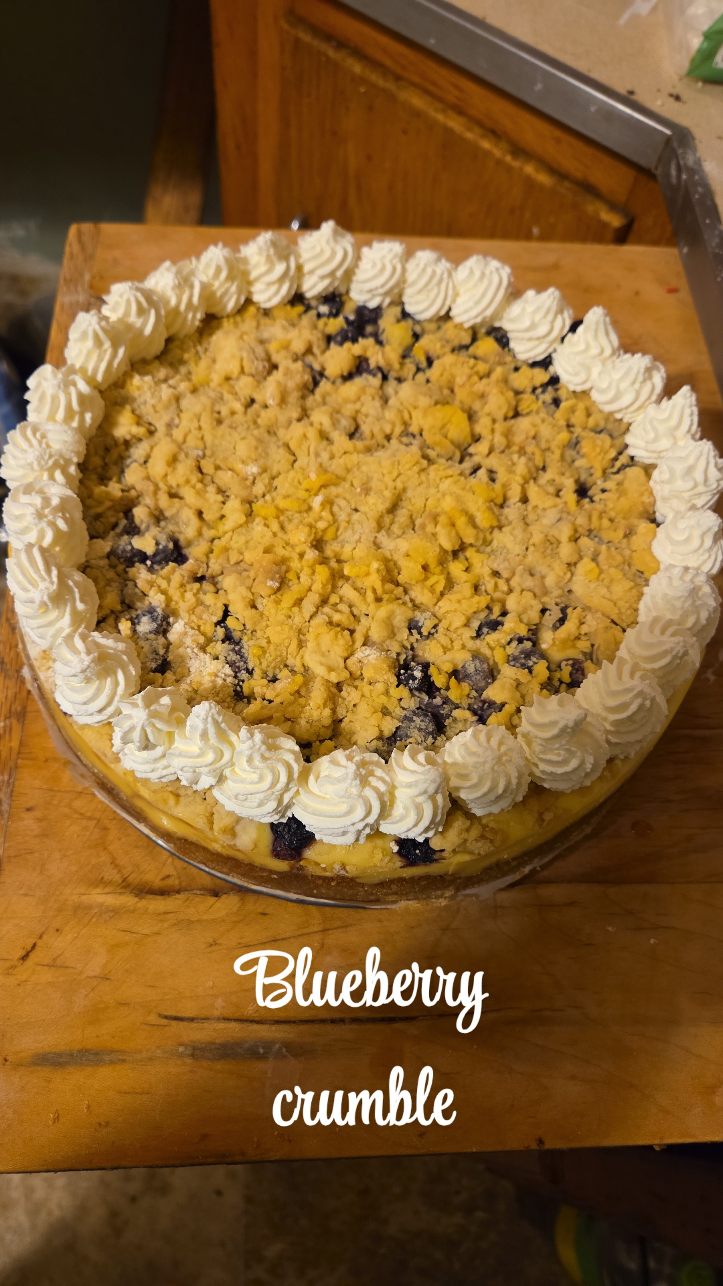 Blueberry Crumble